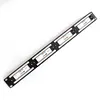 12/24 Ports Network Tool Kit CAT6 Patch Panel RJ45 Networking Wall Mount Rack