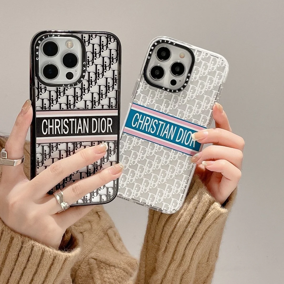 Classic Printed Transparent Anti-Drop Case