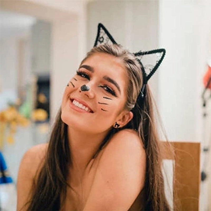 6 Pieces Gothic Cat Spider Alloy Women’S Drop Earrings 1 Pair