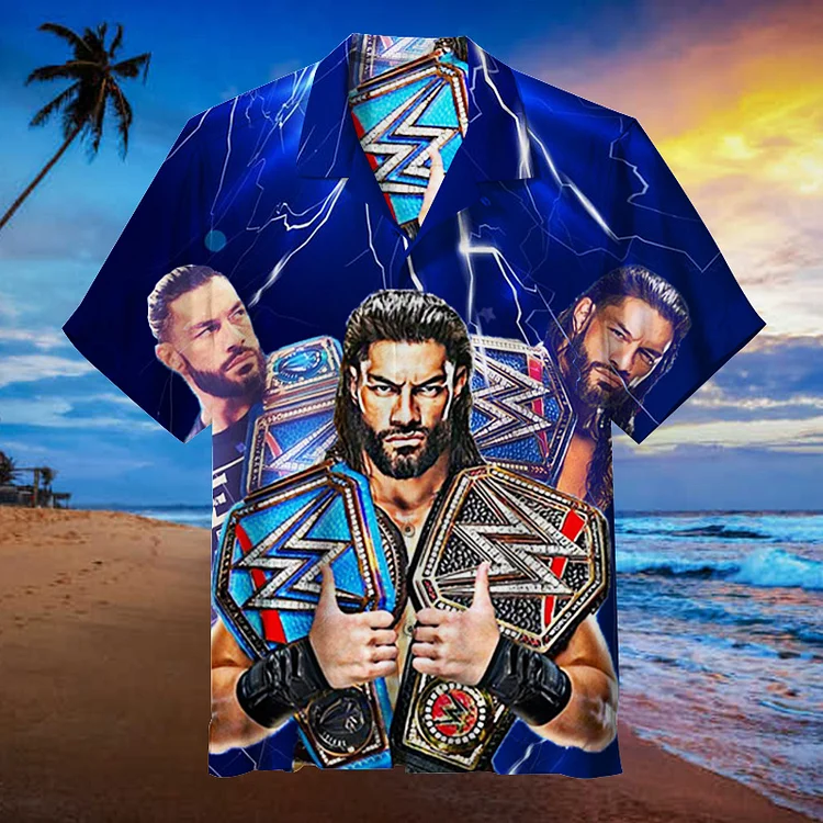 WWE @Roman Reigns | Unisex Hawaiian Shirt