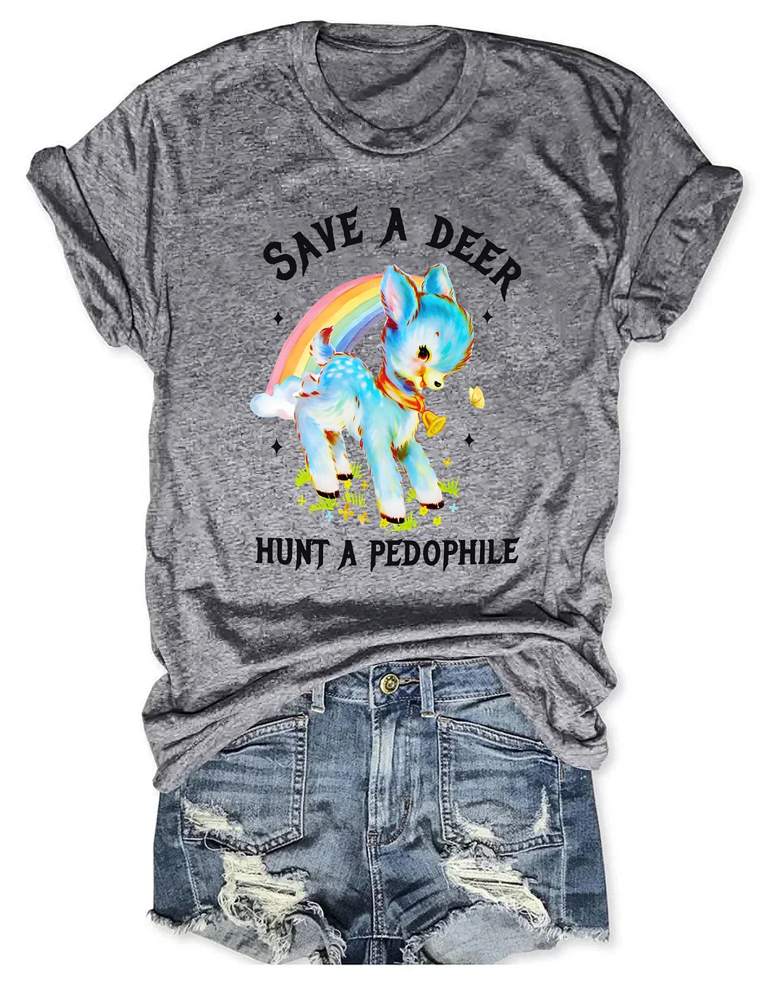 Save A Deer Hunt A Pedophile T-shirt