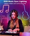 Bluetooth Symphony Neon Light Strip RGB Horse Racing Waterproof Light Strip DIY Graffiti Smart Light Strip
