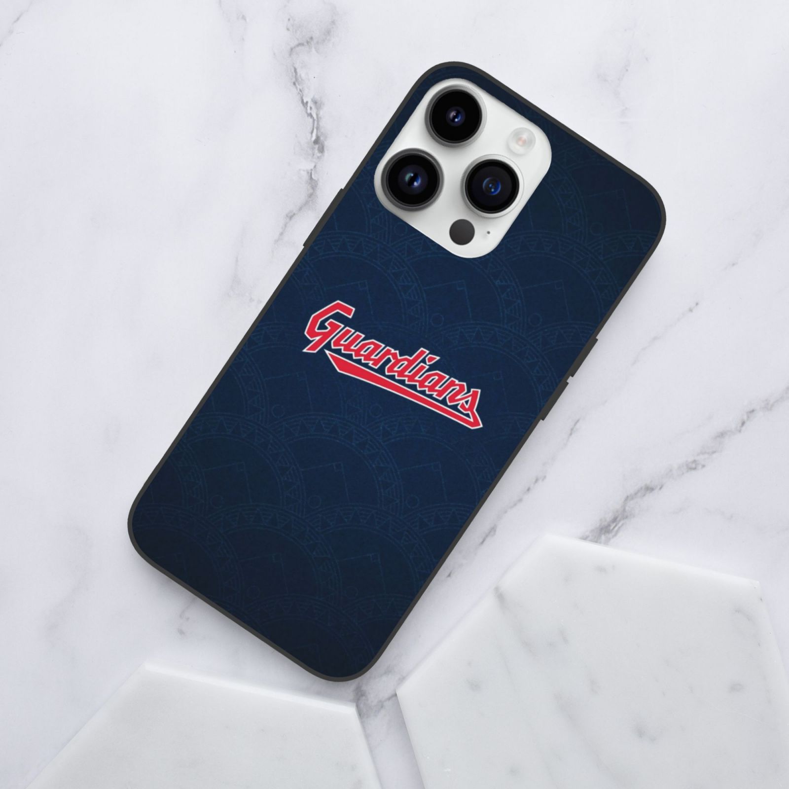 Cleveland Guardians Baseball Team Wordmark iPhone 14 Pro Case