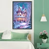 Diamond Painting-DIY Full Round Drill Snow Castle(40*60CM)