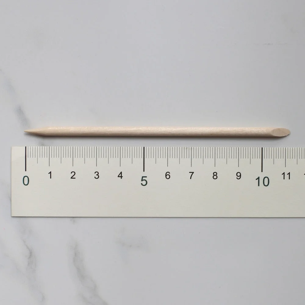 3pcs Nail Files+3pcs Wood Stick Manicure essential tools Nail art Cuticle Pusher Remover Manicure Pedicure Care Stick-Nail Inspo