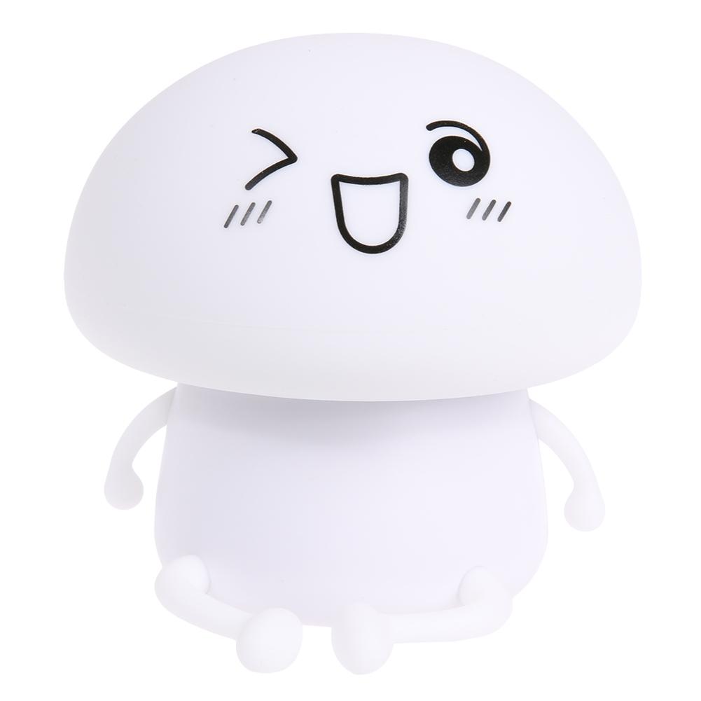 

Portable Silicone LED Soft Touch Night Lamp Cartoon Baby Night Light(White), 白色, 501 Original