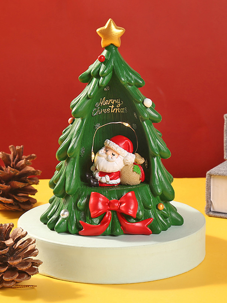 

Christmas Tree Star Light for Home New Year Decorative Santa Claus Ornament, 501 Original