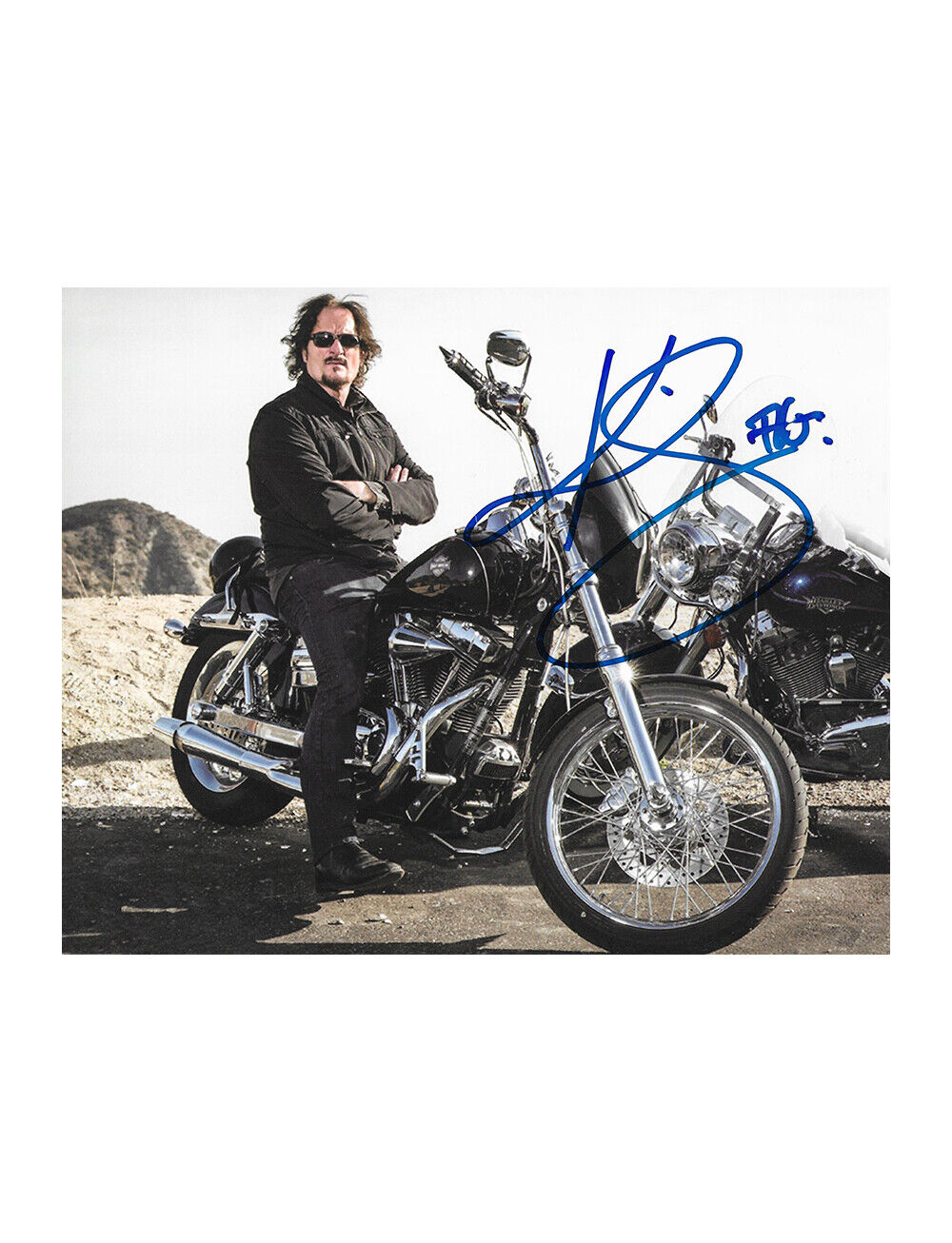 10x8 Sons Of Anarchy Print Signed by Kim Coates 100% Authentic With COA