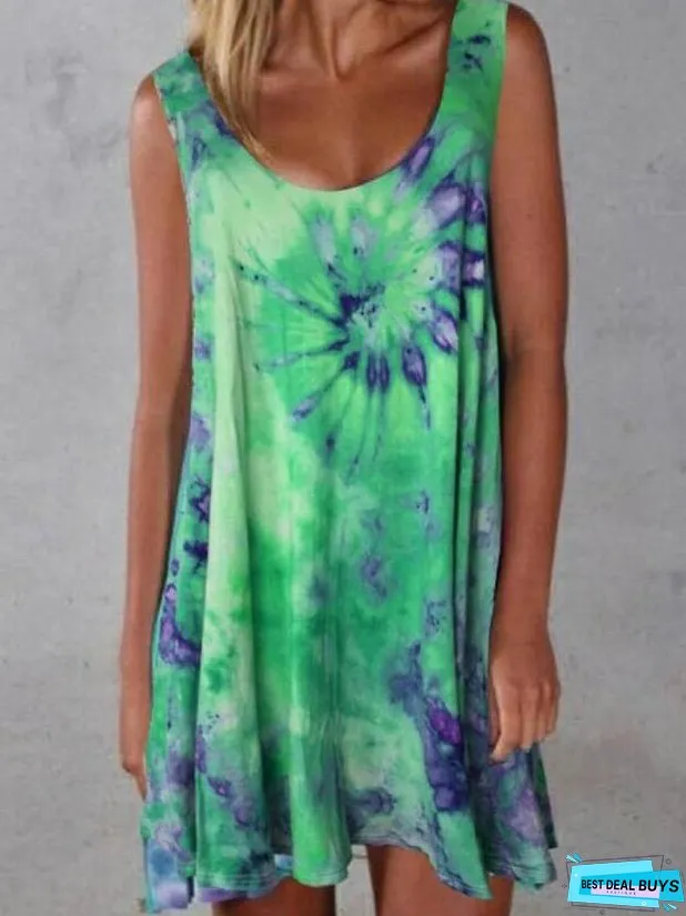 Summer Tie-dye Dress