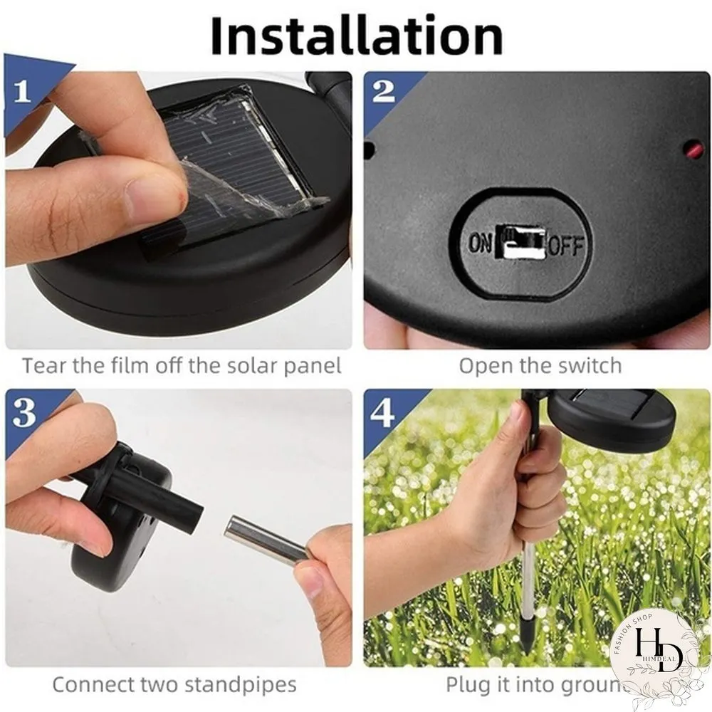 Newest Upgrade Solar Garden Decorative Lights OutdoorPowered