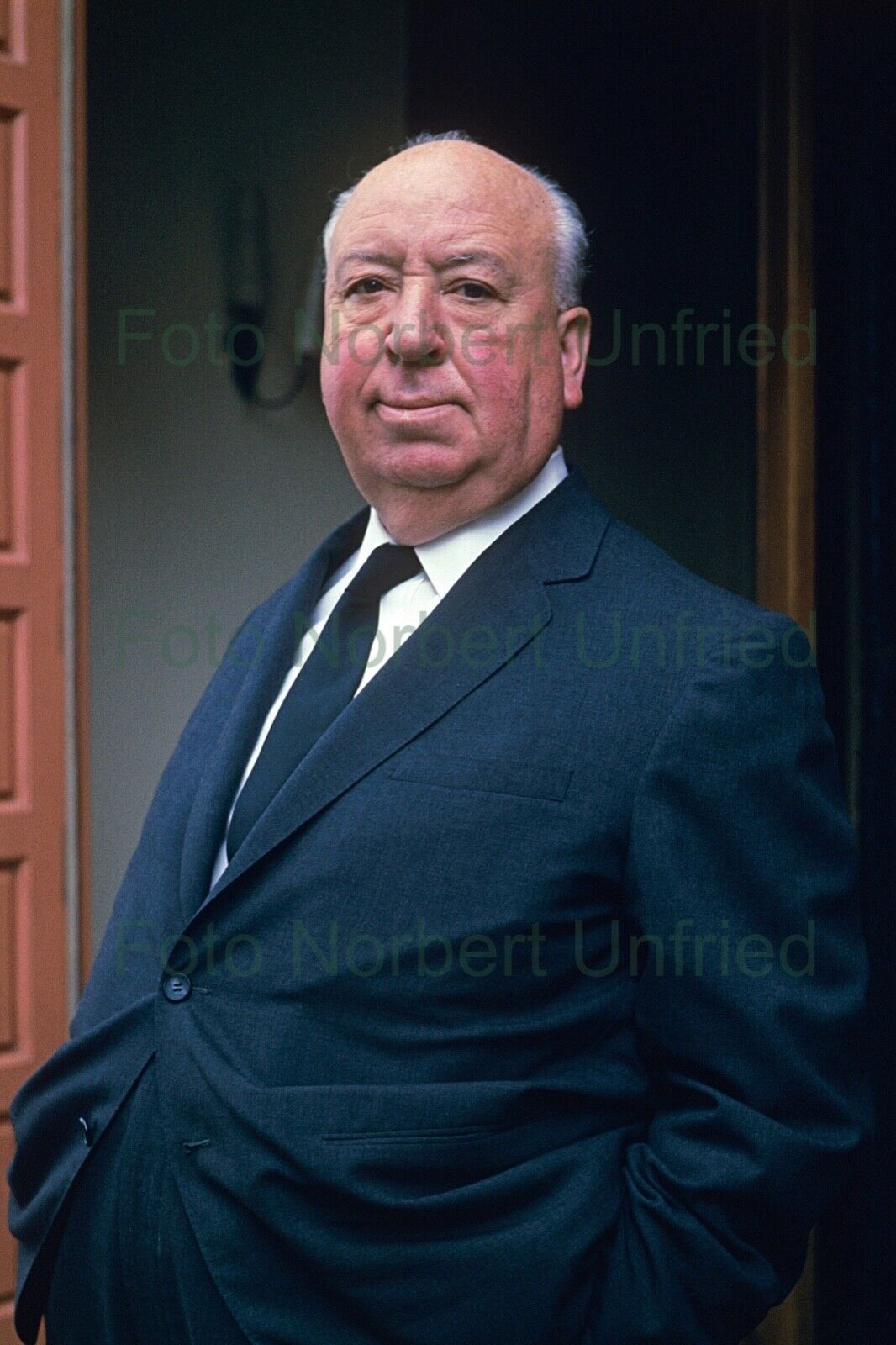 Alfred Hitchcock 10 X 15 CM Photo Poster painting Without Autograph (Star-1