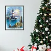 Seaside Lighthouse-Full Round Diamond Painting 30*40CM