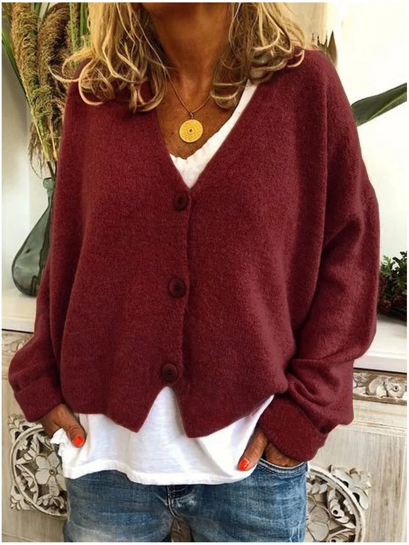 Uveng New Attractive Creative Casual Loose Sweaters