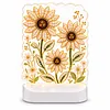 DIY Diamond Art LED Night Light &ndash; Light-Up Table Decor, Double-Sided Printed DIY Crystal Pearl Painting Decoration for Holiday & Gifts(Flower)