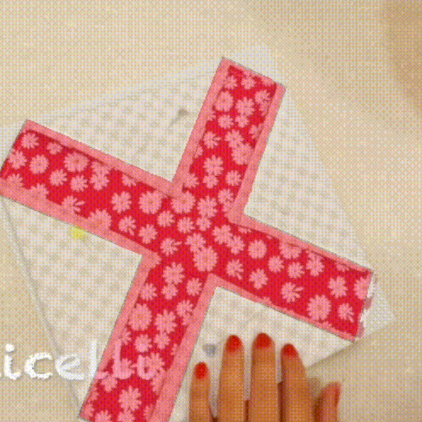 Easy to Make Multipurpose Flower Bag/Place Mat Template