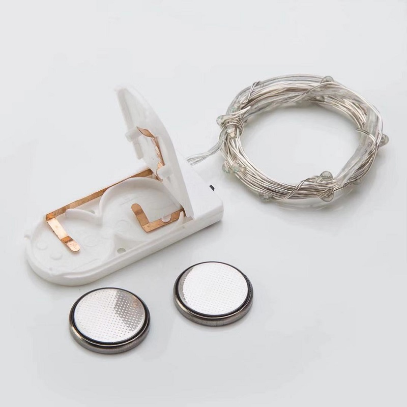 

led button battery copper wire string -String Light, 501 Original