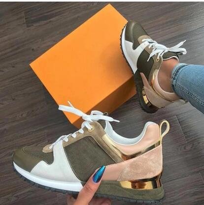 New Fashion Women's Sneakers Leopard Print Leather Thick Bottom Increased Sneakers Casual Comfortable Sports Shoes for Ladies