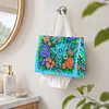 Diamond Tissue Organizer Exquisite Craftsmanship for Bathroom Bedroom Decor (Blue Butterfly)