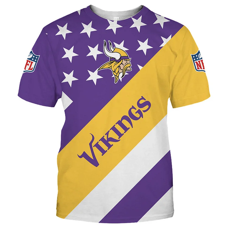 Minnesota Vikings All Over Print T-Shirt
