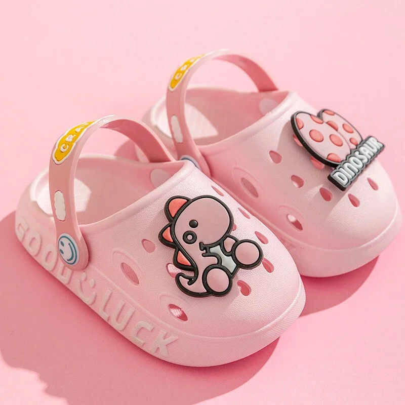 Xangg baby summer slides chlidren home anti-slip clogs cloud slipppers 1-12 year toddlers beach shoes cartoon sandals