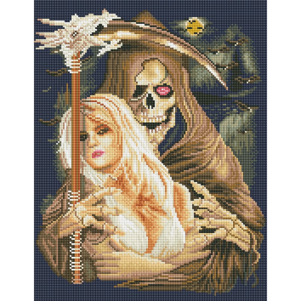 Skeleton Characters - Full Square - Diamond Painting(40*50cm)
