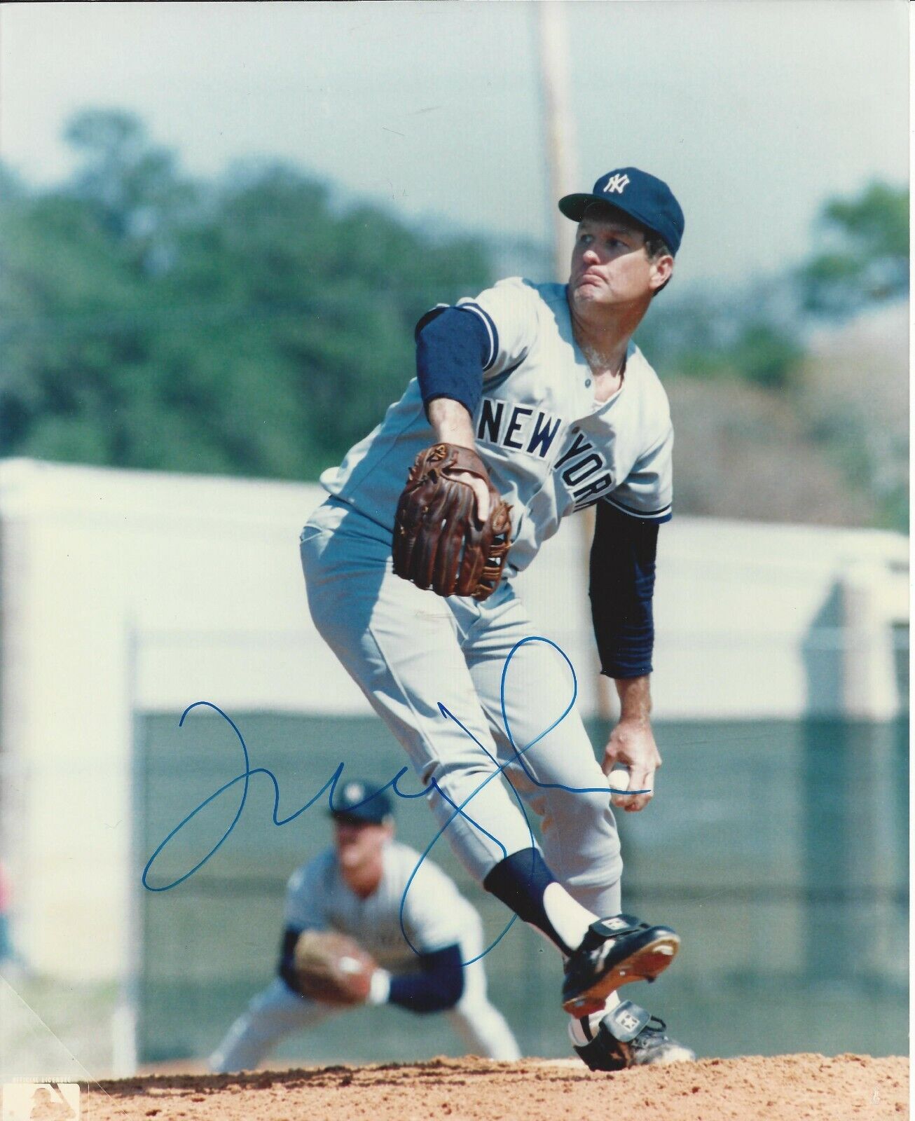 Tommy John Autographed 8x10 New York YankeesA798