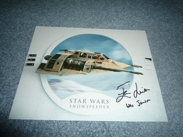 IAN LISTON signed autograph In Person 8x10 20x25 cm STAR WARS Wes Janson