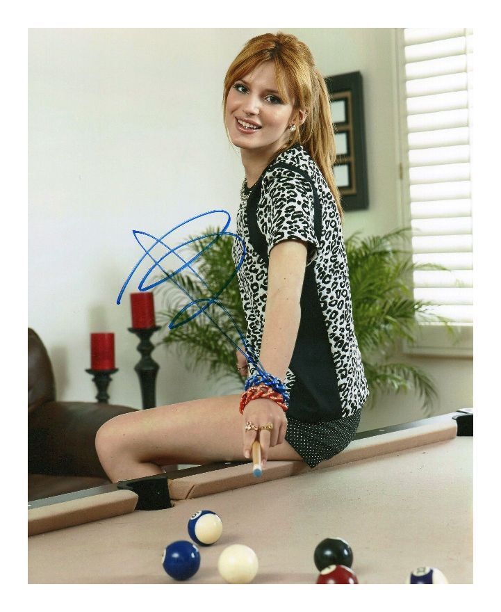 BELLA THORNE AUTOGRAPHED SIGNED A4 PP POSTER Photo Poster painting PRINT 1