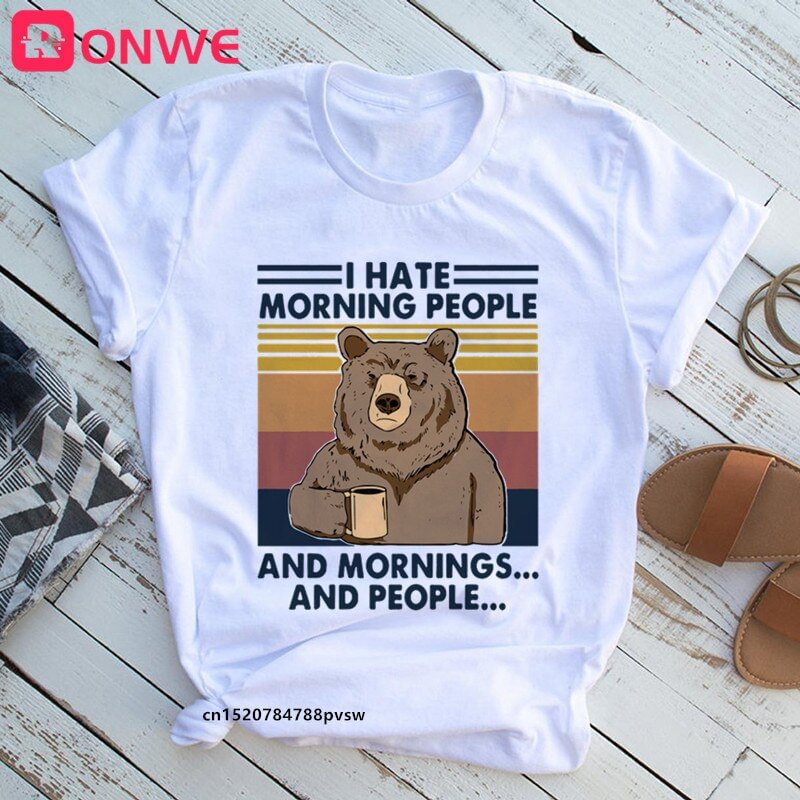 Women's Black Cat Pew Pew Madafakas T-Shirt Girl Funny Cat Gangster With Gun Meme Retro Humor Tops Tee Female Clothes,Drop Ship