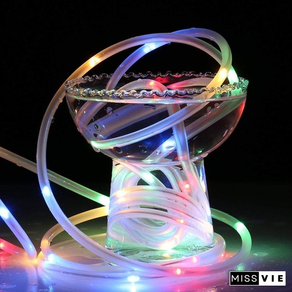 100LED Rope Lights Outdoor, Multi Colored Indoor String Lights with Remote, 8 Modes, Waterproof, 33ft 100LED 50LED USB Powered Fairy Lights for Bedroom, Garden, Patio, Kids Room, Deck, Christmas Decoration