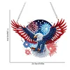 Independence Day American Flag Eagle - 5D DIY Pendant