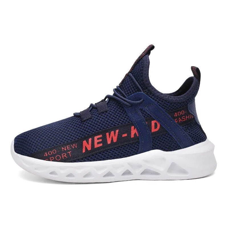 Breathable Kids Sneakers Children Casual Shoes Summer Lightweight Girls Sports Running Shoes New Fashion Hook&loop Boys Sneakers