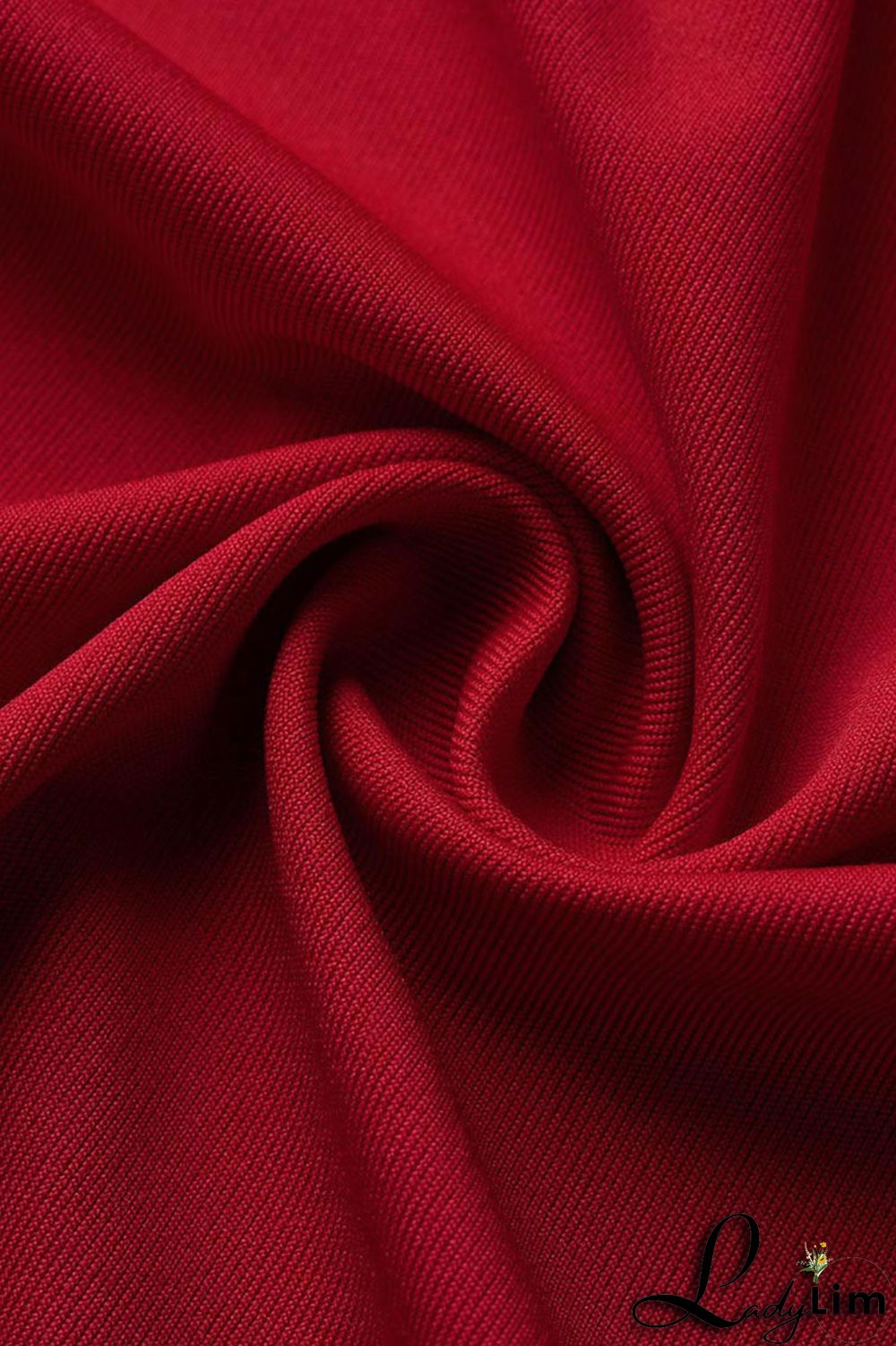 Red Sexy Solid Split Joint Buckle Turndown Collar Short Sleeve Two Pieces