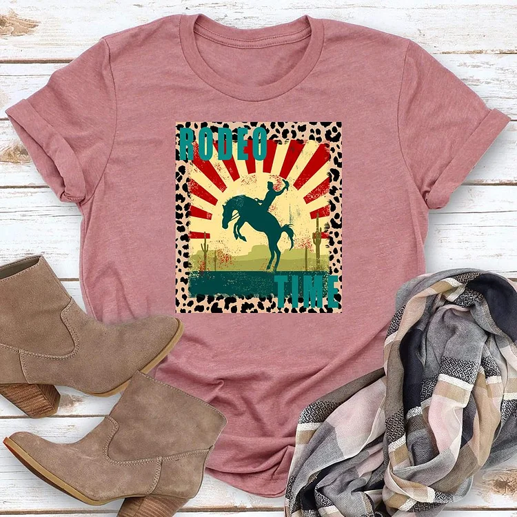 PSL - Rodeo time western style T-Shirt Tee -06257