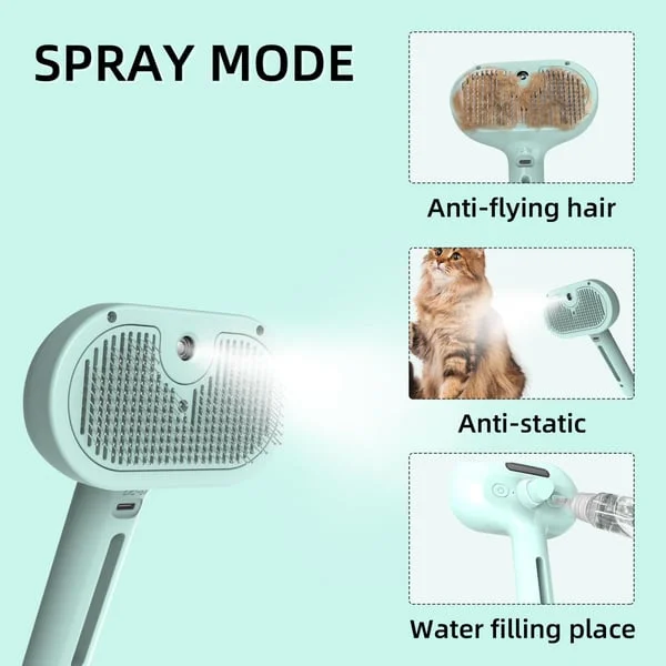 🔥Pet Spray Hair Removal Comb