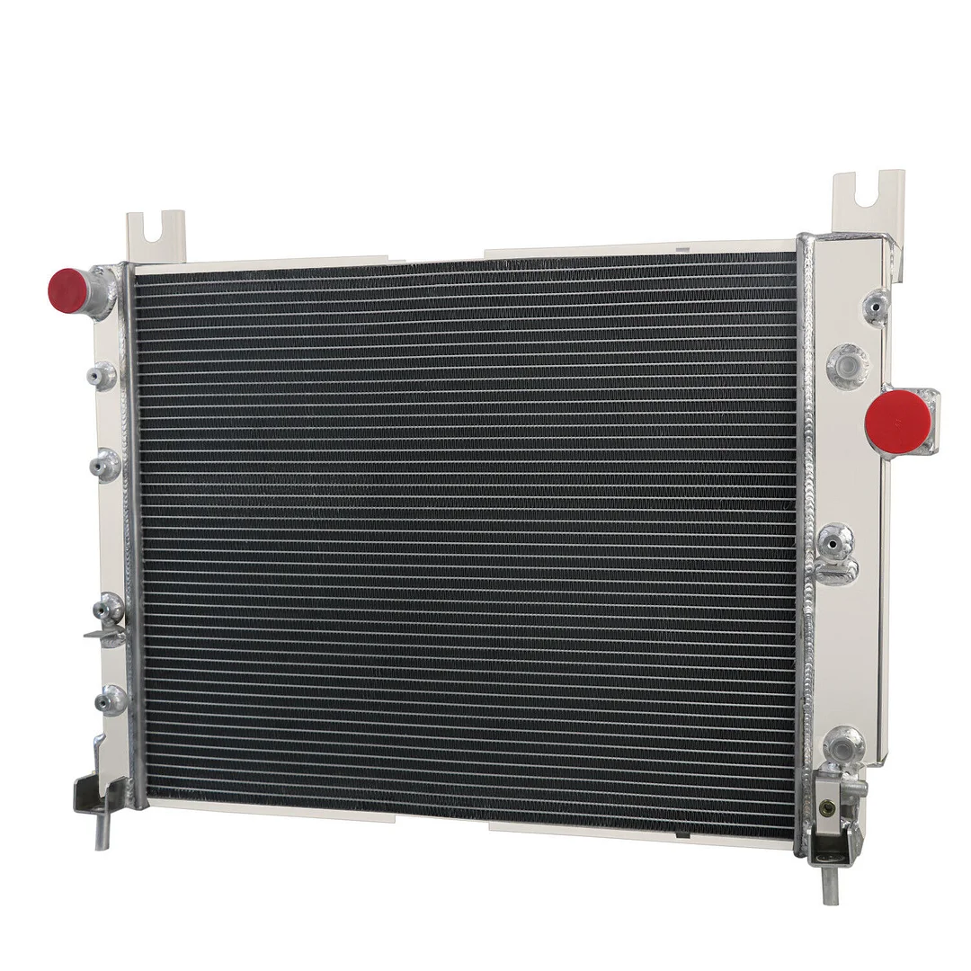 Alloyworks 4 Rows Aluminum Radiator For 2000-2004 Dodge Durango Dakota 2.5 L4 3.9L V6 4.7L