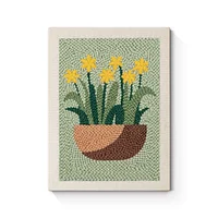 Yellow Daffodils - Punch Needle