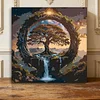 Framed Tree Of Life-Paint by Numbers Acrylic Painting 35*35CM