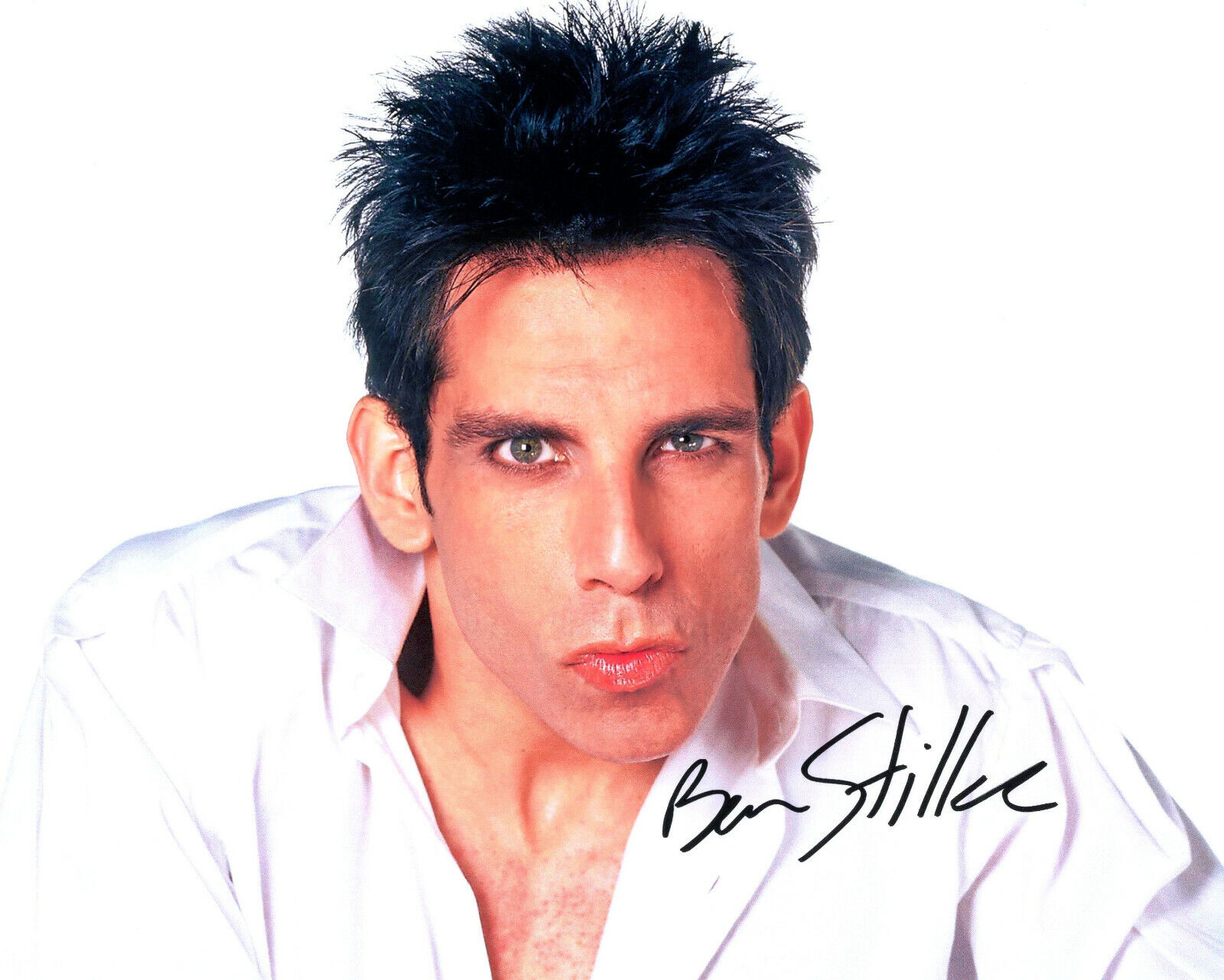 Original Signed Photo Poster painting of Ben Stiller 10x8 + COA