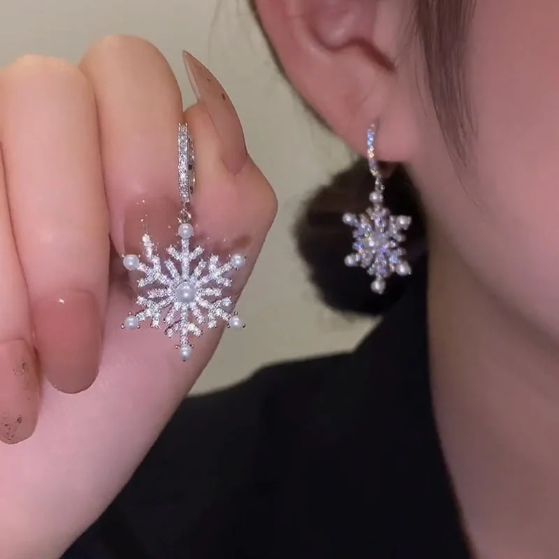 Snowflake Earrings