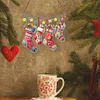 >SALE<Acrylic Christmas Stockings Diamond Painting Hanging Pendant for Home Decor