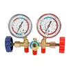 A/C Refrigeration Charging Service 3 Way Hose and Hook for R12 R22 R404A R134A
