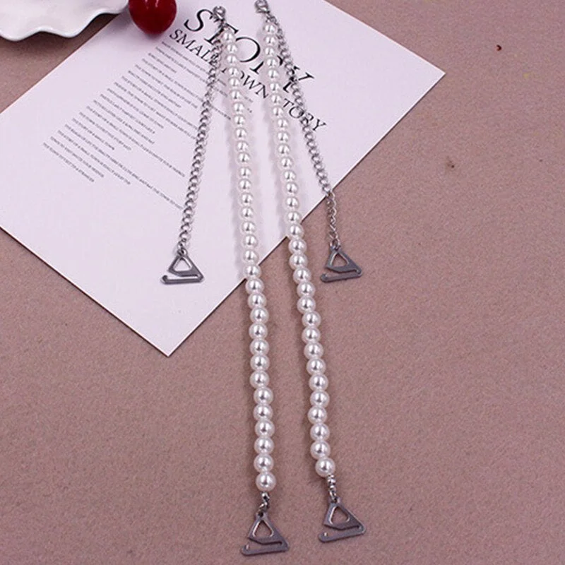Bras Straps Brassiere Invisiable Adjustable Lenceria Straps Sexy Beauty Back Pearl Shoulder Strap Underwear Bra Accessories