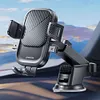 Car Phone Holder with Suction Cup 360 Rotating GPS Support for 4-7.2 Inch Phones