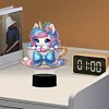 (US Local)Unicorn Diamond Painting Night Light Diamond Art Lamp Home Decoration Craft Kit