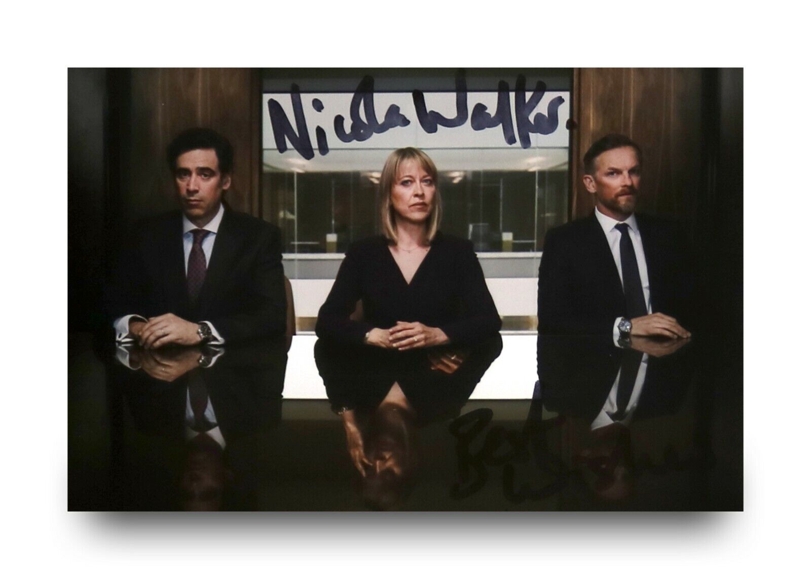 Nicola Walker Signed 6x4 Photo Poster painting Collateral The Split Unforgotten Autograph + COA