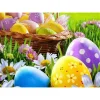 Colorful Eggs  | Full Round Diamond Painting Kits
