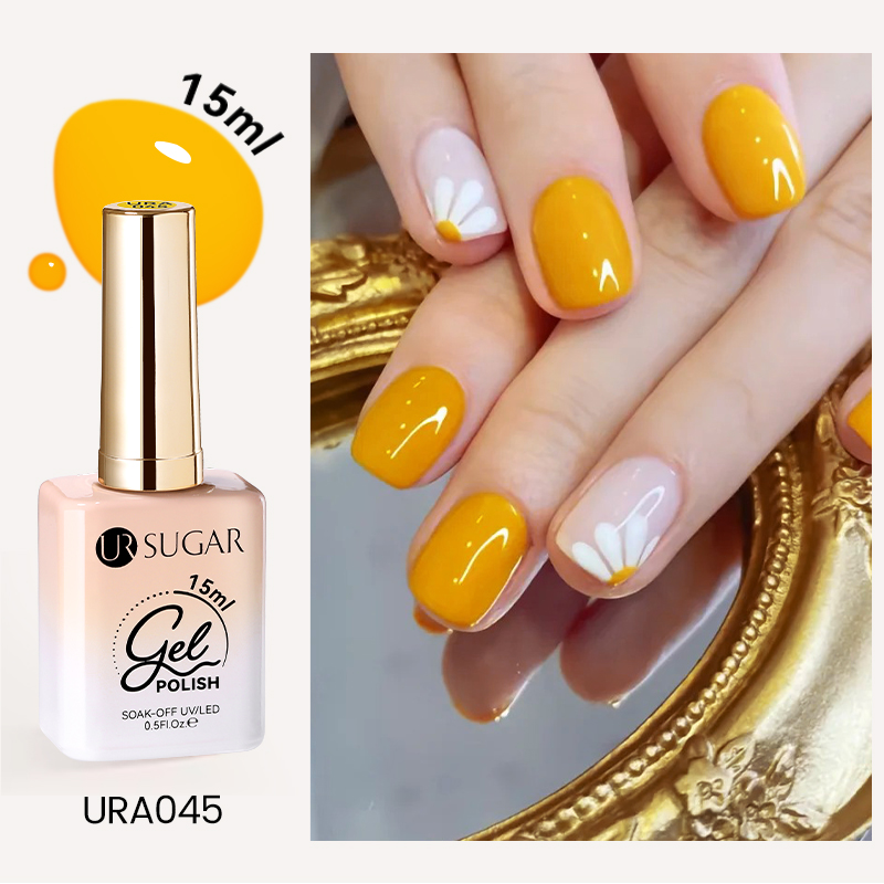 Needmkt UR SUGAR 15ml Champagne Water Light Cat Magnetic Gel Nail Polish Vernis Semi Permanent Soak Off Crystal Gel Polish For Nails