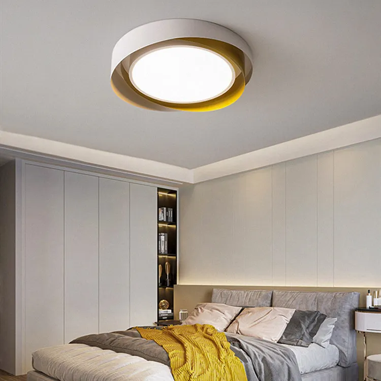 Quinn Modern Geometric Metal Acrylic Flush Mount Ceiling Light