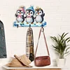 Diamond Painting Christmas Penguin Hanging Hooks Coat Hook